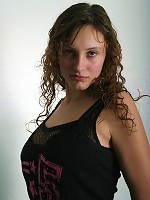 Very attractive moody teen with great hot big naturals